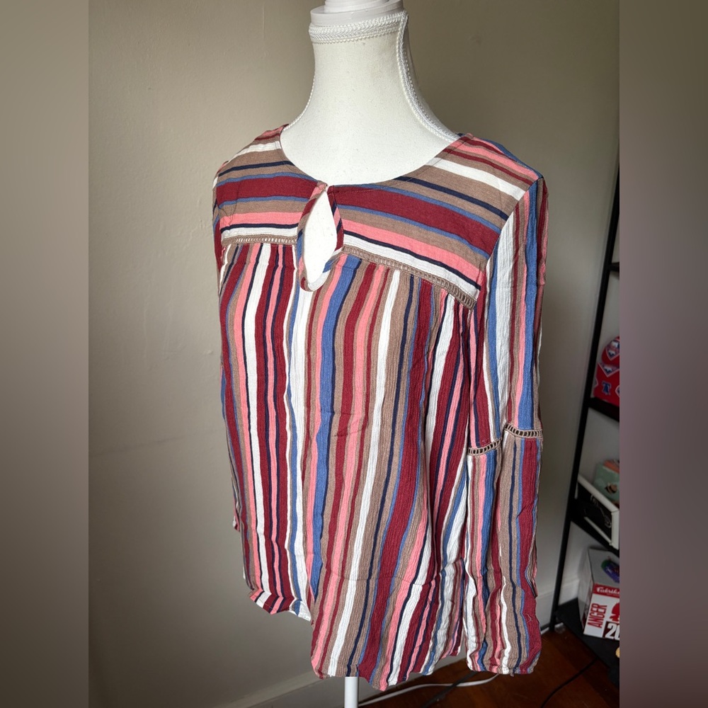 Lee Multicolor Striped Women's Blouse